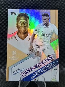 Topps UEFA Club Competitions Best Of The Best 2022-23 VINI JR.
