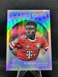 Topps Chrome UEFA Club Competitions 1959 Holo 2022-23 ALPHONSO DAVIES