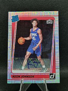 Panini Donruss Rated Rookie Auto Choice 2021-22 KEON JOHNSON