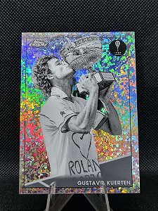 Topps Chrome Tennis Black & White Mini Diamonds 2021 GUSTAVO KUERTEN