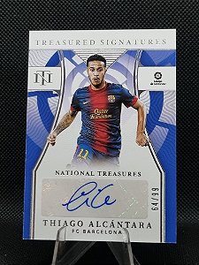 Panini National Treasures La Liga Treasured Signatures 2021-22 THIAGO ALCÁNTARA 64/99