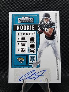 Panini Contenders Football Rookie Ticket Autograph 2020 COLLIN JOHNSON