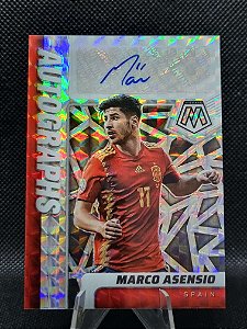 Panini Mosaic Road To World Cup Autographs Prizm 2021-22 MARCO ASENSIO