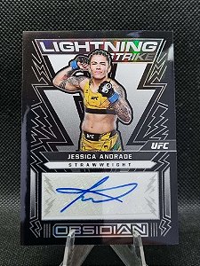 Panini Obsidian UFC Lightning Strike 2023 JESSICA ANDRADE