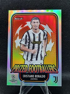 Topps Finest UEFA Prized Footballers 2020-21 CRISTIANO RONALDO