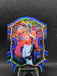 Panini Select Concourse Blue Prizm Die Cut 2020 PEYTON MANNING