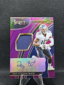 Panini Select Rookie Patch Auto Purple 2021 DEZ FITZPATRICK #/49