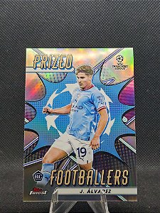 Topps Finest UEFA Prized Footballers 2022-23 JULIAN ÁLVAREZ