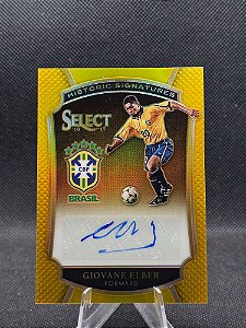 Panini Select Historic Signatures Gold 2016-17 GIOVANE ELBER #/10