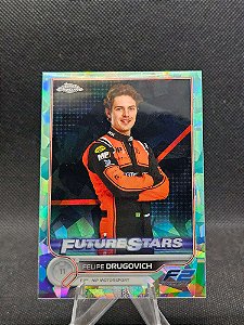 Topps Chrome F1 Sapphire Future Stars Aqua 2022 FELIPE DRUGOVICH #/99