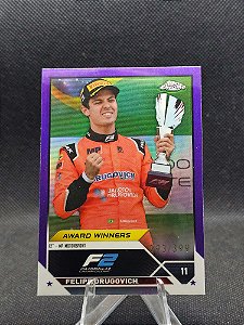 Topps Chrome F1 Award Winners Purple 2023 FELIPE DRUGOVICH #/399