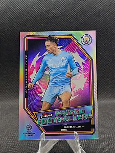 Topps Finest UEFA Prized Footballers 2021-22 JACK GREALISH