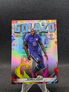 Topps Chrome UEFA Champions League Golazo 2021-22 ROMELU LUKAKU