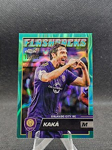 Topps Chrome MLS Flashbacks Aqua Lava Refractor 2023 KAKÁ #/125
