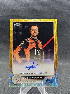 アーリング ハーランド Topps Chrome Gold Ray Wave