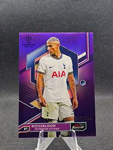 Topps Finest UEFA Purple Refractor 2022-23 RICHARLISON #/299