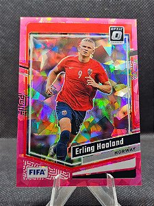 Panini Donruss FIFA Optic Pink Ice 2023-24 ERLING HAALAND #/25