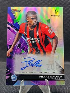 Topps Finest UEFA Autograph 2021-22 PIERRE KALULU