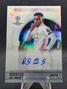Topps Stadium Chrome Championship Contributions Autograph 2020-21 RODRYGO #/100