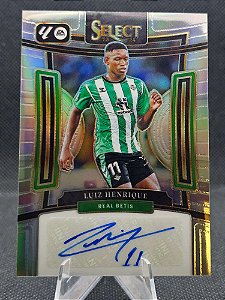 Panini Select La Liga Autograph Prizm 2023-24 LUIZ HENRIQUE