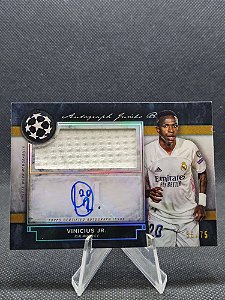 Topps Museum UEFA Autograph Jumbo Relic 2020-21 VINICIUS JR #/75