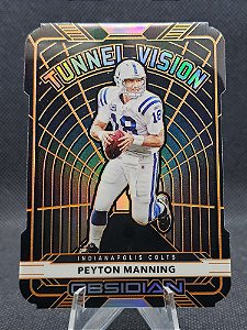 Panini Obsidian Tunnel Vision Orange 2020 PEYTON MANNING #/25