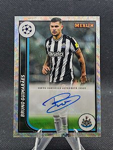 Topps Merlin UEFA Silver Wave 2023-24 BRUNO GUIMARAES #/150