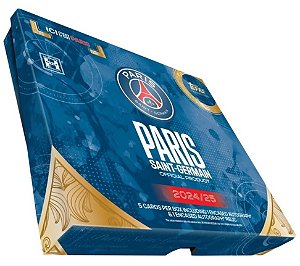 [Break 2242] Topps PSG Exhibition 2024/25 - 5 cards - 2 Autógrafos garantidos - Escolha seu jogador + 1 Jogador Aleatório