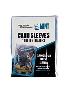 Sleeve Mint - 100 Unidades - Tamanhos Padrão e Thick Card