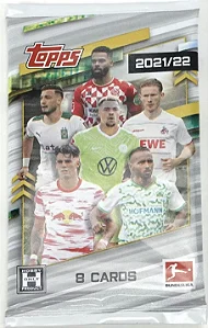 [Lacrado] Pacote Topps Bundesliga 2021/22 (da Hobby Box) - 8 Cards