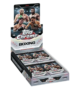 [Break 2288] Topps Chrome Boxing Hobby Box 2024 - 2 autos garantidos! Por Pacote