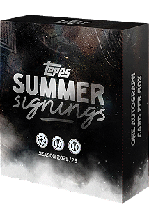 [Break 2299] Topps Summer Signings 2025-26 - Auto Garantido - Escolha seu time