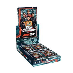 [Break 2367] Topps Chrome Formula 1 2025 - Hobby Box - Escolha sua equipe