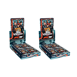 [Break 2423] Topps Chrome Formula 1 2025 - 2x Hobby Box - Escolha sua equipe