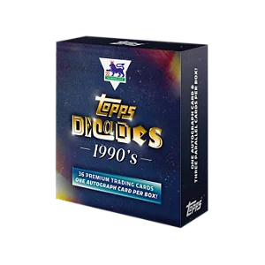 [Break 2435] Topps Decades Premier League – 90’s Edition - Hobby Box - escolha seu time
