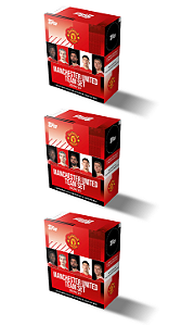 [Break 2491] Manchester United Team Set 24/25 - 3 caixas - 3 Auto ou memo garantidos - Escolha seu Jogador + 2 sorteados