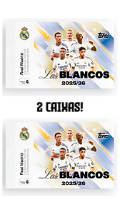 [Break 2499] 2x Topps Los Blancos 2025-26 – Real Madrid - 6 Autos Garantidos! Escolha seu jogador + 2 sorteados