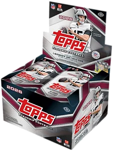 [Break 2678] Topps Flagship Football 2026 – 1 Jumbo Box – 1 Auto + 1 Memorabilia Garantidos – Escolha seu Time