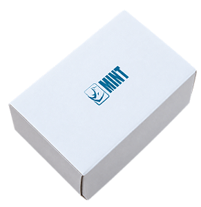 Caixa de Papelão MINT para Slabs - 16,5 x 14 x 8 cm