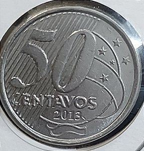 50 centavos Reverso Horizontal Direita ( RHD ) 2013