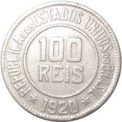 Moeda 100 RÉIS 1926 MBC