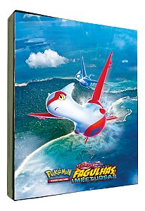 Fichário Fagulhas Impetuosas Latias Álbum Pokémon Sem Folha