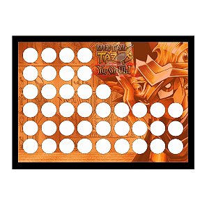 Quadro Expositor Porta Metal Tazos Yugioh