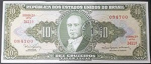 Cédula 1 Centavo De Cruzeiro 1967 - Fe C114