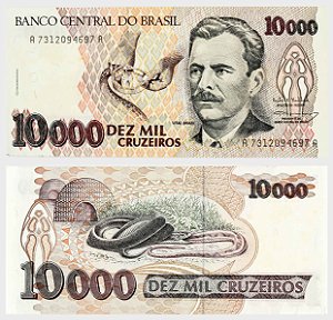 Cedula 10.000 Cruzeiros 1993 - Fe C225
