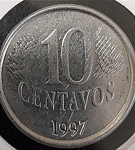 10 centavos 1997 reverso invertido