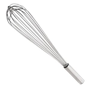 Fue de Inox Profissional - Batedor de Claras Ovos Massas Aço Inox 30cm Bate Bolo Foet Fue Inox