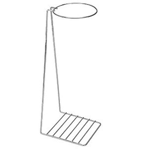 Suporte para Coador de Cafe - Sabor da Fazenda café - Antigo Mancebo Mariquinha coffee - Porta Filtro - Aço - Cromado Inox