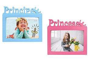 Porta Retrato Príncipe Princesa 10x15 Decoração Principe Lembranças