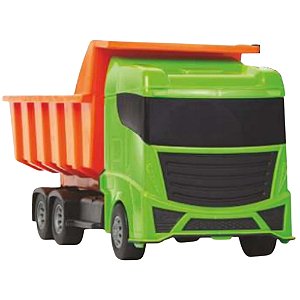 Brinquedo Caminhão Caçamba Basculante Super Reforçado 47cm X 20cm - Frota Roda Livre